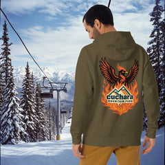 Cuchara Mountain Park hoodie, Chair 4 Reborn hoodie, From the Ashes Chair 4 Rises, Cuchara Colorado apparel, ski resort hoodie Colorado, snowboard hoodie Colorado, ski lift Chair 4 merchandise, phoenix mountain hoodie, mountain revival apparel, ski community clothing, skier hoodie, snowboarder hoodie, Colorado ski apparel, Sangre de Cristo Mountains clothing, winter mountain hoodie, alpine lifestyle apparel, ski town hoodie, limited edition ski hoodie, CMP merchandise, Cuchara ski gear, mountain spirit clot