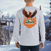 Chair 4 shirt, From the Ashes Chair 4 Rises, Chair 4 comeback apparel, ski resort long sleeve shirt, mountain lifestyle clothing, ski and snowboard apparel, Colorado ski apparel, Cuchara Mountain Park merchandise, skier long sleeve shirt, snowboarder long sleeve shirt, mountain comeback shirt, apres ski clothing, outdoor lifestyle long sleeve, ski town apparel, winter mountain clothing, alpine lifestyle apparel, ski season gear, ski lift Chair 4 shirt, mountain heritage apparel, unisex long sleeve ski shirt