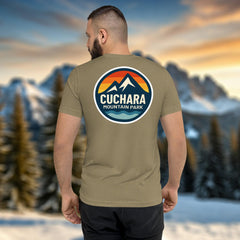 alpine t-shirt, lightweight outdoor t-shirt, tri-blend adventure shirt, hiking t-shirt, mountain lifestyle apparel, breathable performance tee, outdoor lifestyle clothing, ski and snowboard lifestyle shirt, lightweight summer hiking shirt, adventure travel clothing, soft vintage fit t-shirt, eco-conscious on-demand apparel