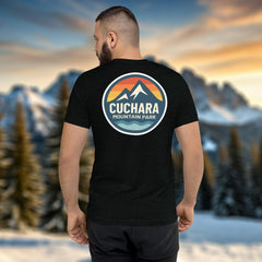 alpine t-shirt, lightweight outdoor t-shirt, tri-blend adventure shirt, hiking t-shirt, mountain lifestyle apparel, breathable performance tee, outdoor lifestyle clothing, ski and snowboard lifestyle shirt, lightweight summer hiking shirt, adventure travel clothing, soft vintage fit t-shirt, eco-conscious on-demand apparel