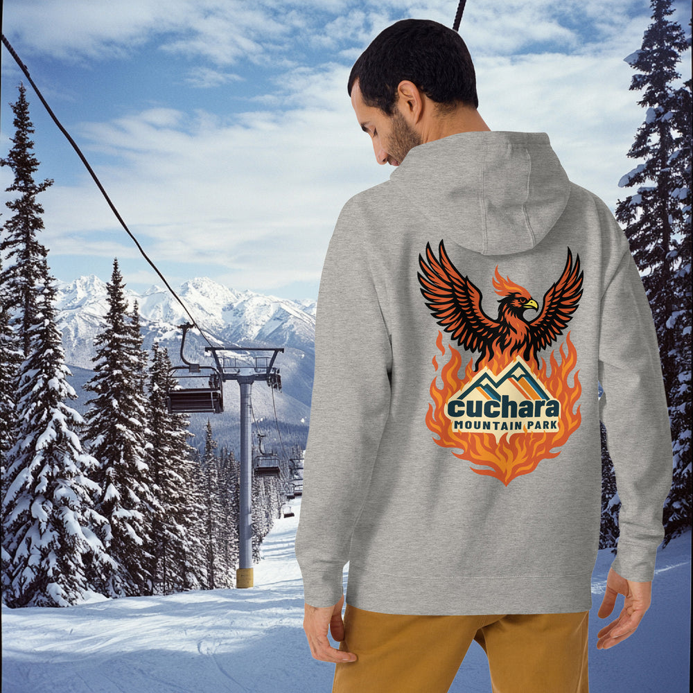 Cuchara Mountain Park hoodie, Chair 4 Reborn hoodie, From the Ashes Chair 4 Rises, Cuchara Colorado apparel, ski resort hoodie Colorado, snowboard hoodie Colorado, ski lift Chair 4 merchandise, phoenix mountain hoodie, mountain revival apparel, ski community clothing, skier hoodie, snowboarder hoodie, Colorado ski apparel, Sangre de Cristo Mountains clothing, winter mountain hoodie, alpine lifestyle apparel, ski town hoodie, limited edition ski hoodie, CMP merchandise, Cuchara ski gear, mountain spirit clot