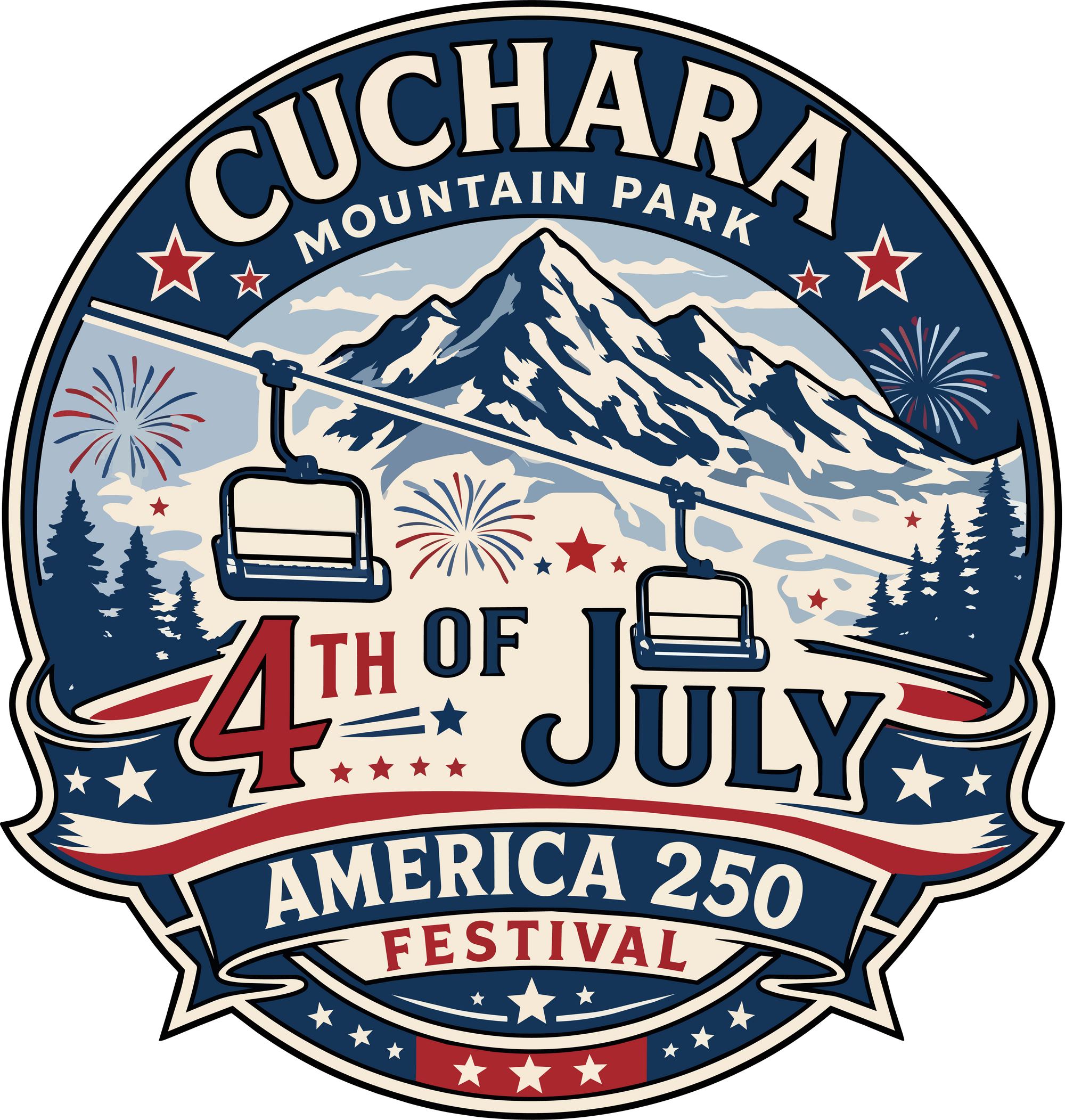 Cuchara Mountain Park events, Second Chair Festival entry fee, 4th of July festival Cuchara, Cuchara Colorado 4th of July, Mountain disc golf tournament Colorado, Fourth of July mini golf competition, Exit 101 Pueblo Band live music, Panadero Ski Corporation charity event, Cuchara Valley summer activities