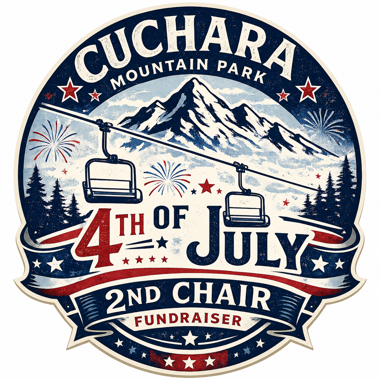 Cuchara Mountain Park events, Second Chair Festival entry fee, 4th of July festival Cuchara, Cuchara Colorado 4th of July, Mountain disc golf tournament Colorado, Fourth of July mini golf competition, Exit 101 Pueblo Band live music, Panadero Ski Corporation charity event, Cuchara Valley summer activities