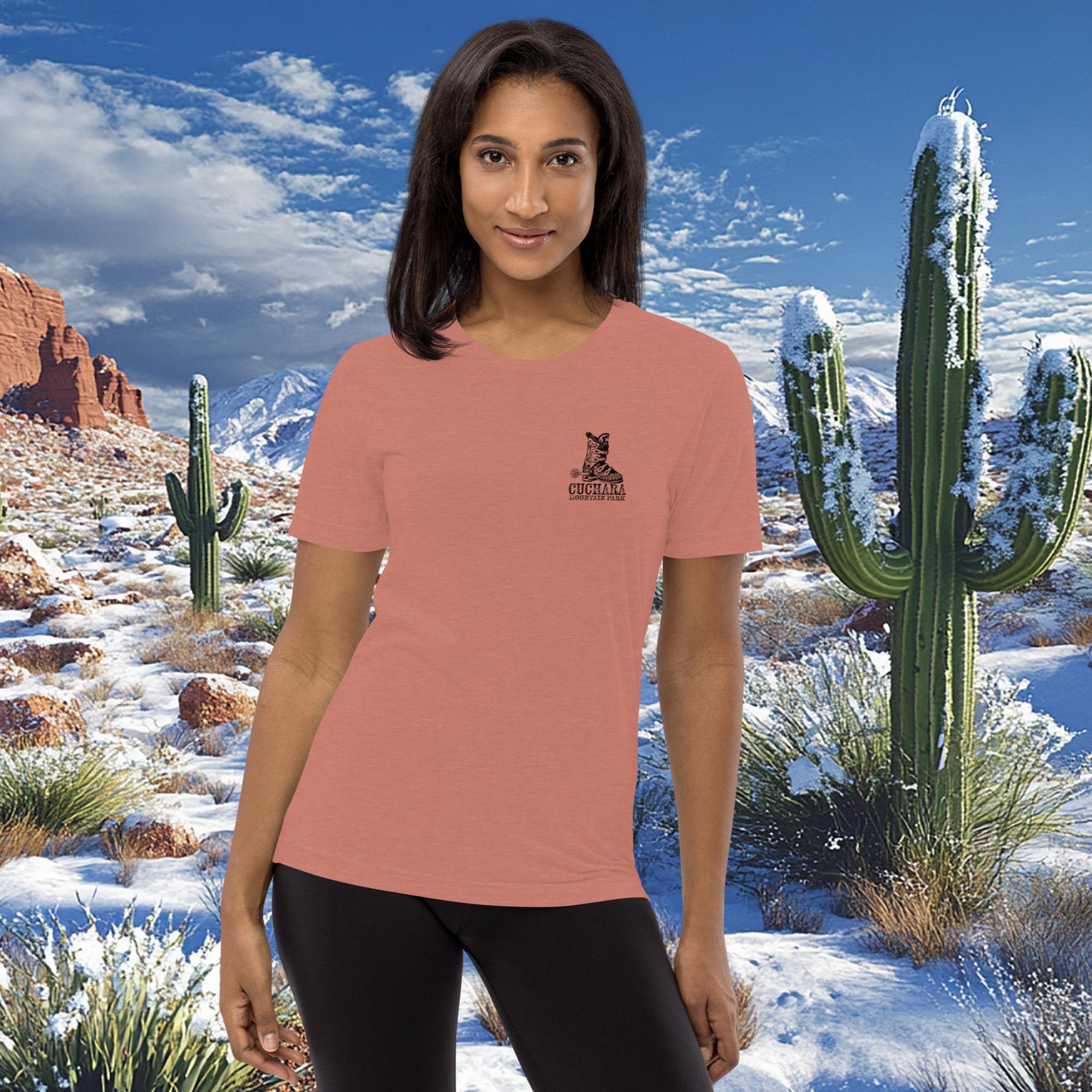 Colorado ski apparel, Western style long sleeve, Cuchara Mountain Park gear, tri-blend cotton shirt, tri-blend mountain wear, alpine lifestyle clothing, Rocky Mountain souvenirs, unisex outdoor shirts, pre-shrunk trail clothing, apres-ski fashion, vintage wash western tee, Colorado souvenir apparel, rugged mountain clothing, high-country streetwear, sustainable on-demand gear