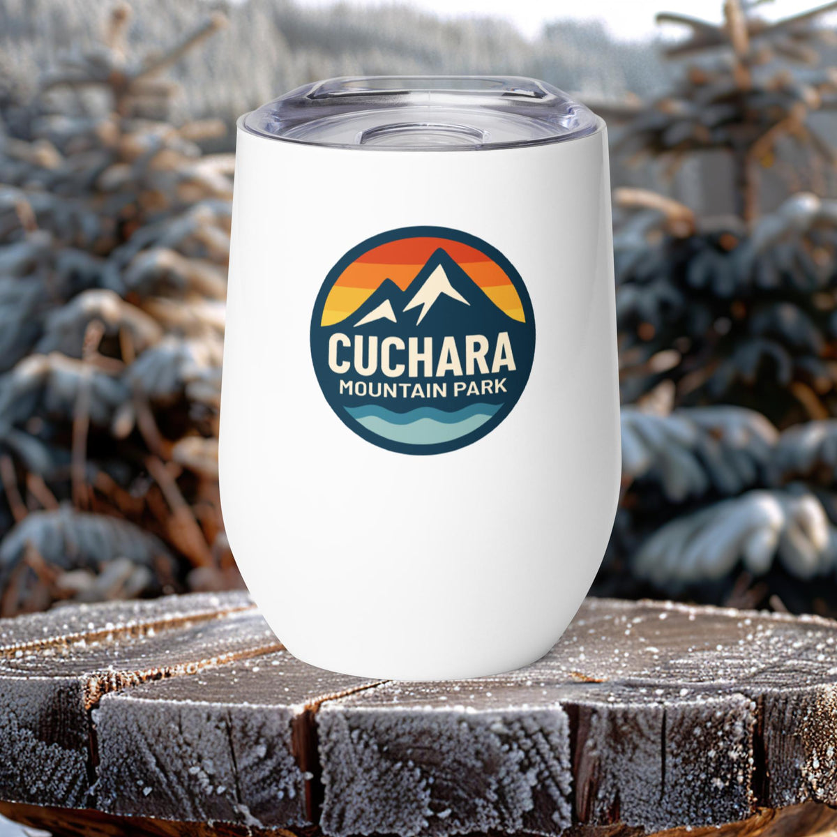 Stainless Steel Wine Tumbler, 12 oz Insulated Outdoor Cup, Double-Wall Vacuum Wine Cup, Unbreakable Outdoor Drinkware, Adventure Wine Tumbler, Insulated Travel Cocktail Mug, Campfire Wine Glass Alternative, Temperature Retaining Drinkware, Curved Stainless Steel Tumbler, Patio Party Wine Cup, Cuchara Mountain Park Wine Tumbler, CMP Merch Wine Cup, Cuchara Mountain Park Drinkware, Panadero Ski Corp Tumbler, Cuchara Ski Area Gear, Colorado Ski Area Drinkware, Southern Colorado Ski Gear, Après Ski Tumbler